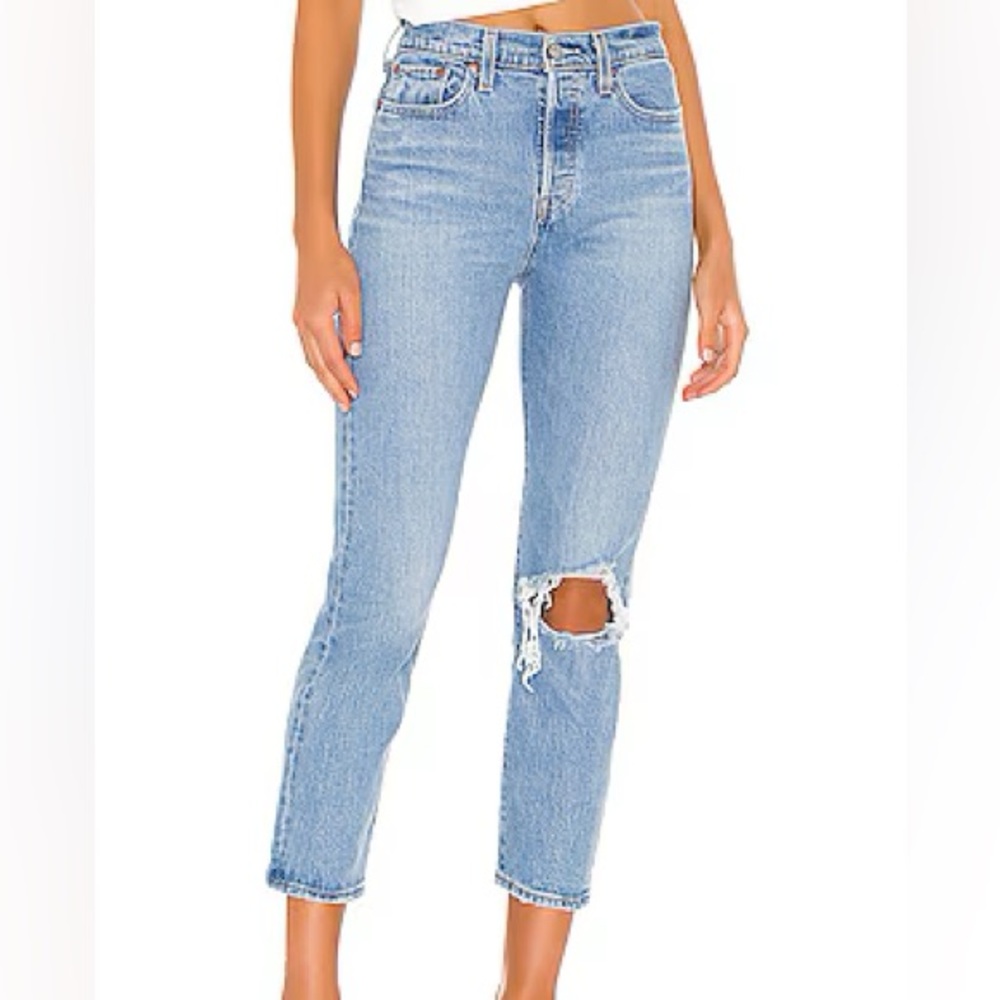 Levi’s Wedgie Straight 25 Medium Wash Denim Jeans